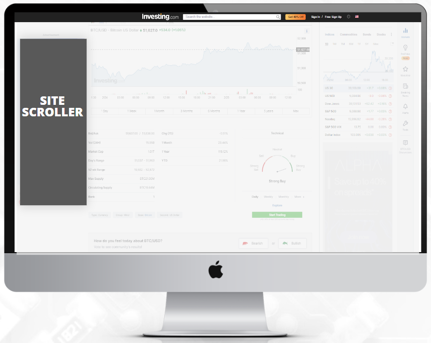 Site Scroller